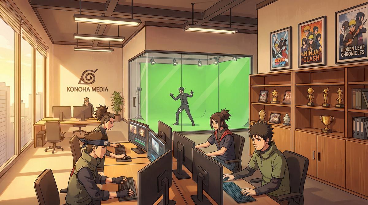 少女萝莉公司办公环境